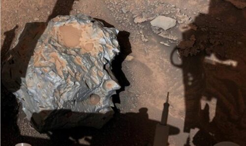 NA MARSU OTKRIVEN METALNI OBJEKAT Meteorit se sastoji pretežno od nikla i željeza