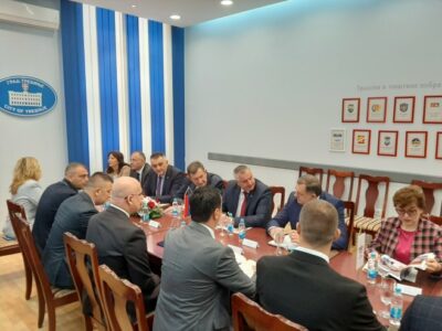 U Trebinju sastanak Dodika sa gradonačelnikom Ćurićem