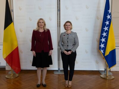 Cvijanović primila akreditivno pismo ambasadorke Kraljevine Belgije za BiH sa sjedištem u Beču