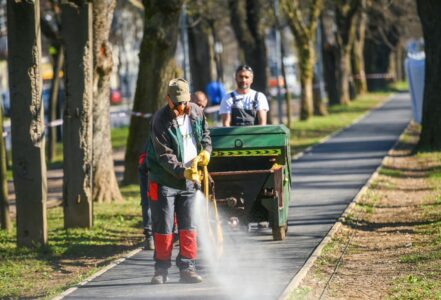 Park „Mladen Stojanović“ dobija posebnu stazu za trčanje