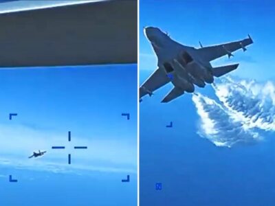 OBJAVLJEN SNIMAK INCIDENTA Pogledajte kako je ruski avion oborio na američki dron (VIDEO)