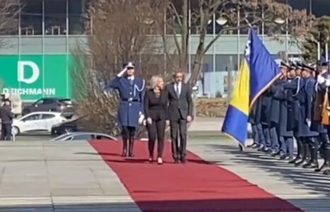 GOLOB I KRIŠTO SE SASTALI Premijer Slovenije stigao u zvaničnu posjetu BiH