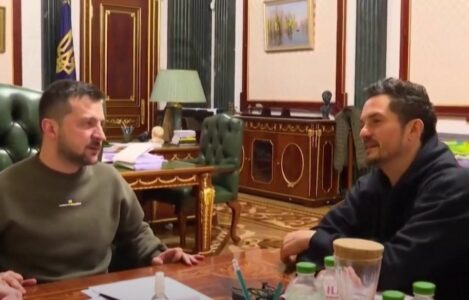 Holivudski glumac u posjeti Ukrajini: Zelenskom prenio poruku od posebne osobe (FOTO/VIDEO)