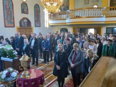Vladika Јefrem služio liturgiju povodom Dana sjećanja na jasenovačke žrtve