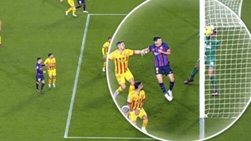 Igrači Barselone loptu vidjeli u golu, sudije misle drugačije (VIDEO)