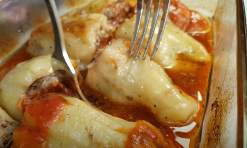 Posna srijeda: Zapečena paprika punjena krompirom, idealan prijedlog za ručak ili večeru