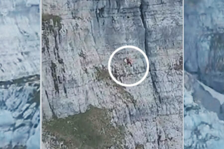 Spašena žena koja se zaglavila na litici visokoj 400 metara na Veležu