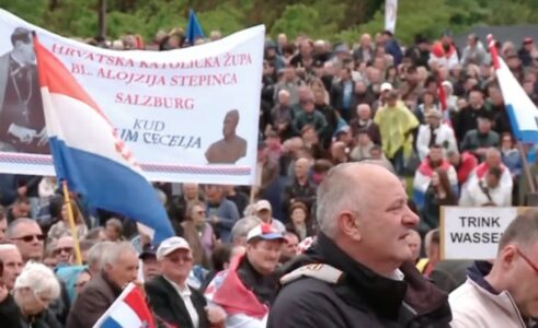 USTAŠKI DERNEK SE PRESELIO U BiH Komemoracija “blajburškim žrtvama” u Stocu, reagovao i Kristijan Šmit