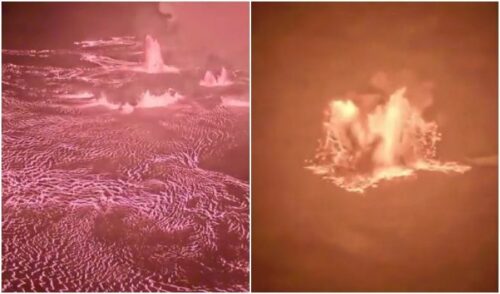 ERUPCIJA VULKANA KILAUEA NA HAVAJIMA Kamere uhvatile trenutak eksplozije, ogromne količine vrele lave jure niz planinu (VIDEO)