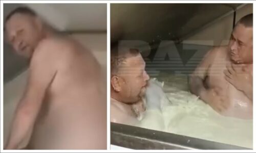ODVRATNO! Dva muškarca se kupala gola u bačvi mljekare, ne zna se gdje je mlijeko završilo (VIDEO)