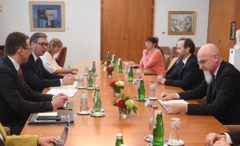 Vučić zamolio predstavnike Kvinte da spriječe Kurtija da izazove rat na Balkanu (FOTO)