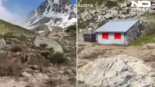 U Austriji se urušio planinski vrh: 100.000 kubika kamena se sručilo u dolinu (VIDEO)