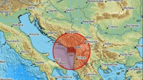 ZATRESLO SE U KOMŠILUKU Zemljotres pogodio Crnu Goru
