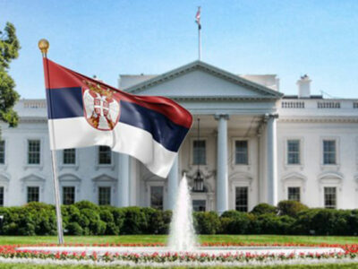 Obilježen dan kada se na Bijeloj kući vijorila srpska zastava