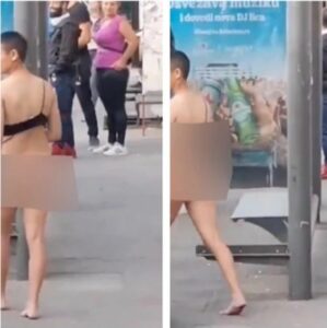Hitna odvela djevojku koja je gola šetala Beogradom, pa ušla u autobus