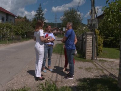 Protest mještana banjalučkog naselja Česma (VIDEO)