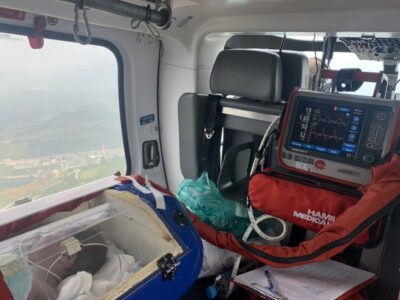 Helikopterski servis izvršio zahtjevan i komplikovan transport novorođenčeta iz Sarajeva u Beograd