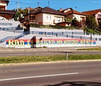 Grafit „Kad se vojska na Kosovo vrati“ osvanuo i u Banjaluci