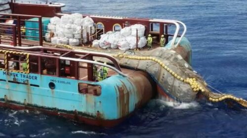 Snimci najvećeg čišćenja okeana u istoriji, 11 tona plastike izvučeno iz Pacifika (VIDEO)