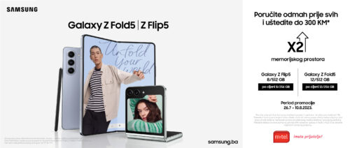 Naručite ih na vrijeme – Samsung Galaxy Z Flip5 i Z Fold5