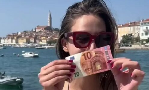 VIDEO SRPSKE TIKTOKERKE POSTAO HIT „Šta u Rovinju možete s 10 evra?“