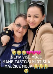 Tina Ivanović se potresnom porukom oprostila od majke: Zašto si mi otišla majčice moja (FOTO)