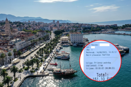 ŠTA RADE SVOJIM GOSTIMA Turista u Splitu za dvije sekunde „vožnje“ dobio račun od 150 evra!