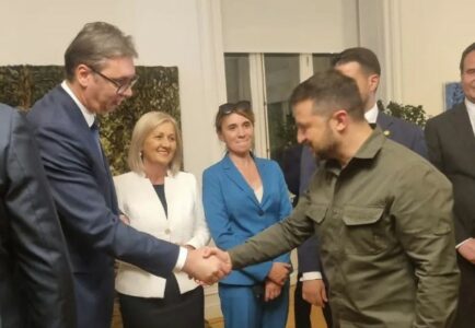 Vučić se susreo sa Zelenskim (FOTO)