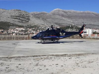Dva pacijenta transportovana Helikopterskim servisom iz Trebinja u bolnicu u Bijeljini