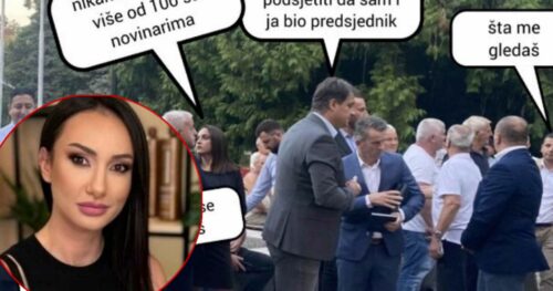 SKUP ISPRED NSRS POVOD ZA ŠALU Gorica Dodik objavila skeč na račun opozicionara: „Nikako da izbrojim više od 100 sa novinarima“ (FOTO)