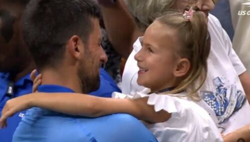TATINA MEZIMICA Đoković proslavio pobjedu u zagrljaju kćerke Tare (VIDEO)