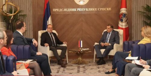 Dodik sa Nemetom i Nikoloskim: Srpska, uprkos pritiscima, institucionalno stabilna