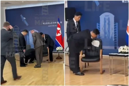 MISLILI DA ĆE PUKNUTI, PA MORALI ISPROBATI Stolica Kim Džong-una nekoliko puta očišćena i testirana na težinu prije sastanka s Putinom (VIDEO)