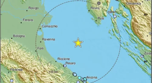 Zemljotres u moru između Hrvatske i Italije (FOTO)