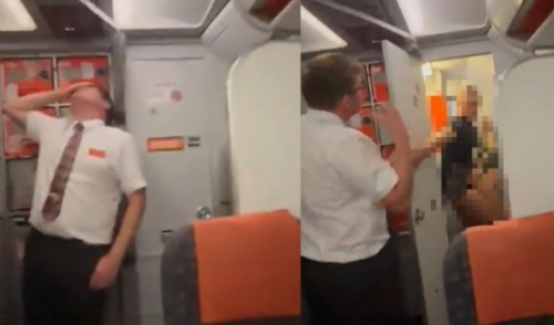 VRELA AKCIJA NA LETU ZA IBICU Par se dohvatio u toaletu, stjuard otvorio vrata, putnici zanijemeli (VIDEO)