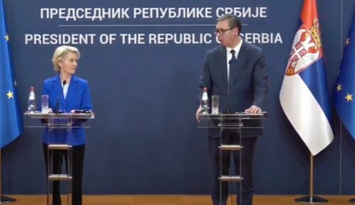 Vučić nakon sastanka sa Fon der Lajen: Priznanje Kosova za nas nije pitanje