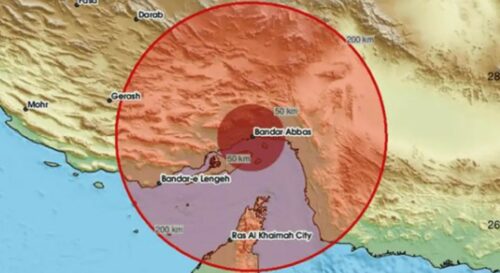 Jak zemljotres pogodio jug Irana
