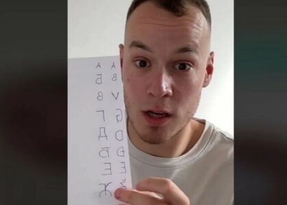 Influenser iz Hrvatske počeo da uči ćirilicu, a zbog čitanja ove rečenice se bukvalno preznojio (VIDEO)
