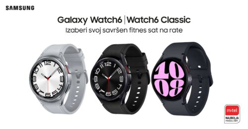 Izaberite svoj savršen fitnes sat iz Galaxy Watch 6 serije