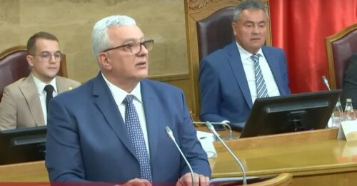 Andrija Mandić izabran za predsjednika Skupštine CG