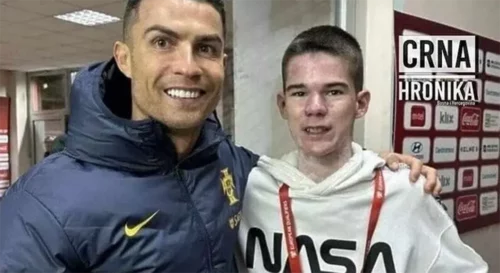 ČOVJEK VELIKOG SRCA Kristijano Ronaldo ispunio želju bolesnom dječaku iz Mostara