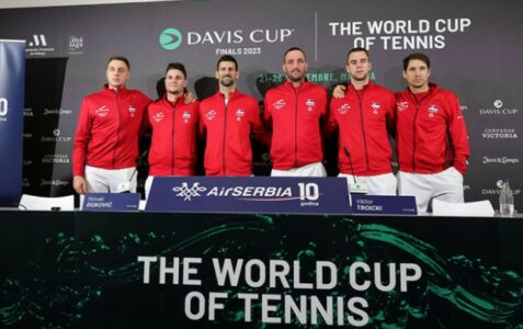 Teniseri Srbije u četvrtfinalu Dejvis kupa protiv Velike Britanije