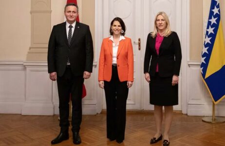 Cvijanović i Bećirović sa austrijskom ministarkom: Podrška BiH na evropskom putu