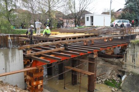Nadležni o radovima u Dervišima: Most u funkciji početkom decembra