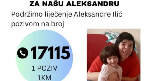 Aleksandri Ilić iz Šipova potrebna naša pomoć: Pozivom na broj 17115 donirate 1 KM