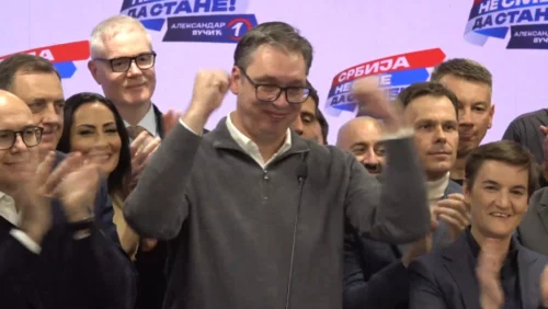 Vučić: Ubjedljiva pobjeda liste “Srbija ne smije da stane” na svim nivoima poslije ponovljenih izbora