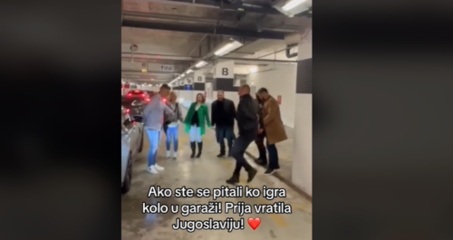 ZAIGRALI UŽIČKO KOLO U ZAGREBU Ekipa nakon Prijinog koncerta veselje nastavila u garaži (VIDEO)