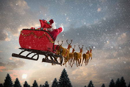 Djed Mraz krenuo na put: Njegovo kretanje prate sateliti NORAD (VIDEO)