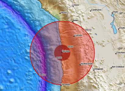 Zemljotres jačine 5,8 stepeni Rihterove skale pogodio Čile
