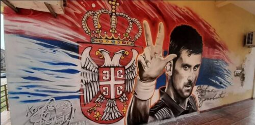 Novak Đoković dobio mural u Trebinju